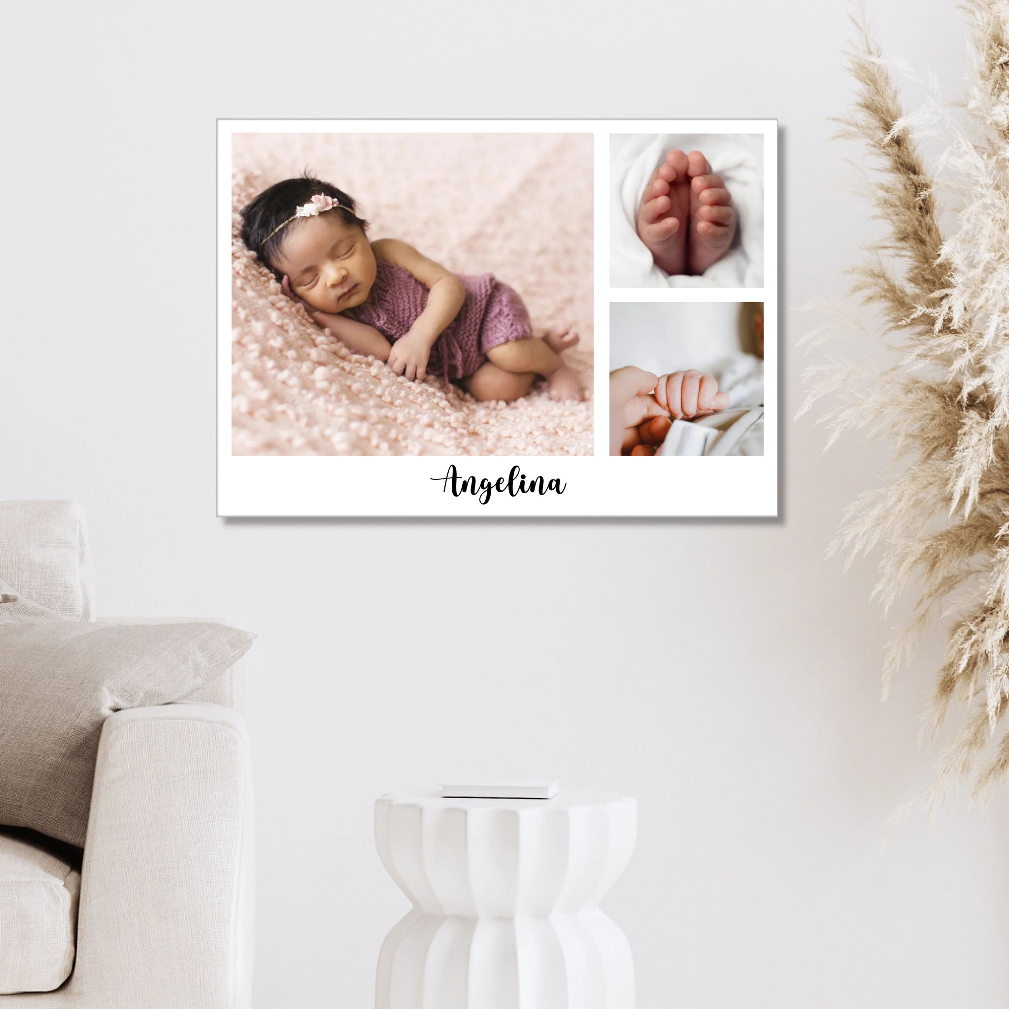 Personalisiertes Acrylbild "Baby Collage"