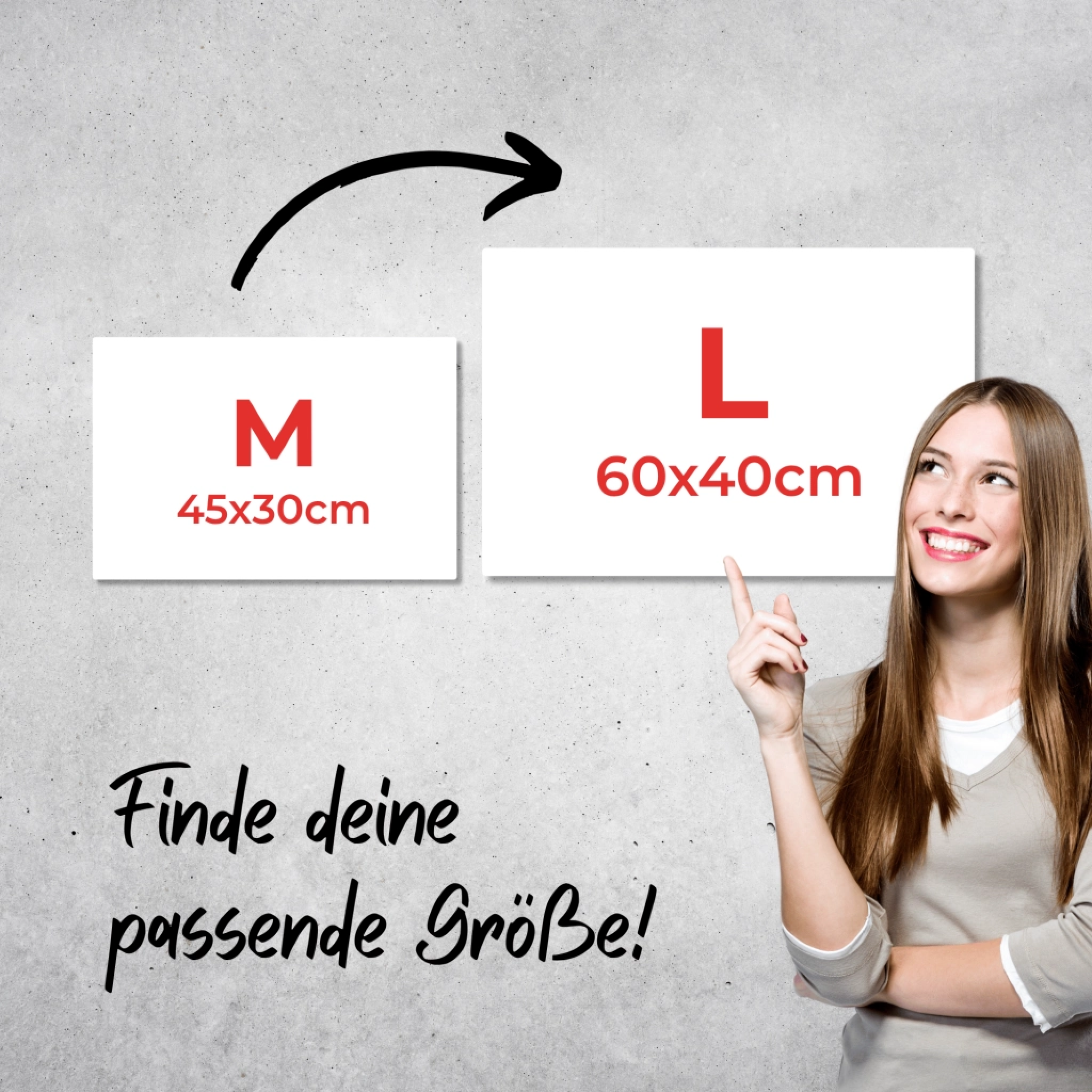 Personalisierte Acryluhr "Baby" – Querformat