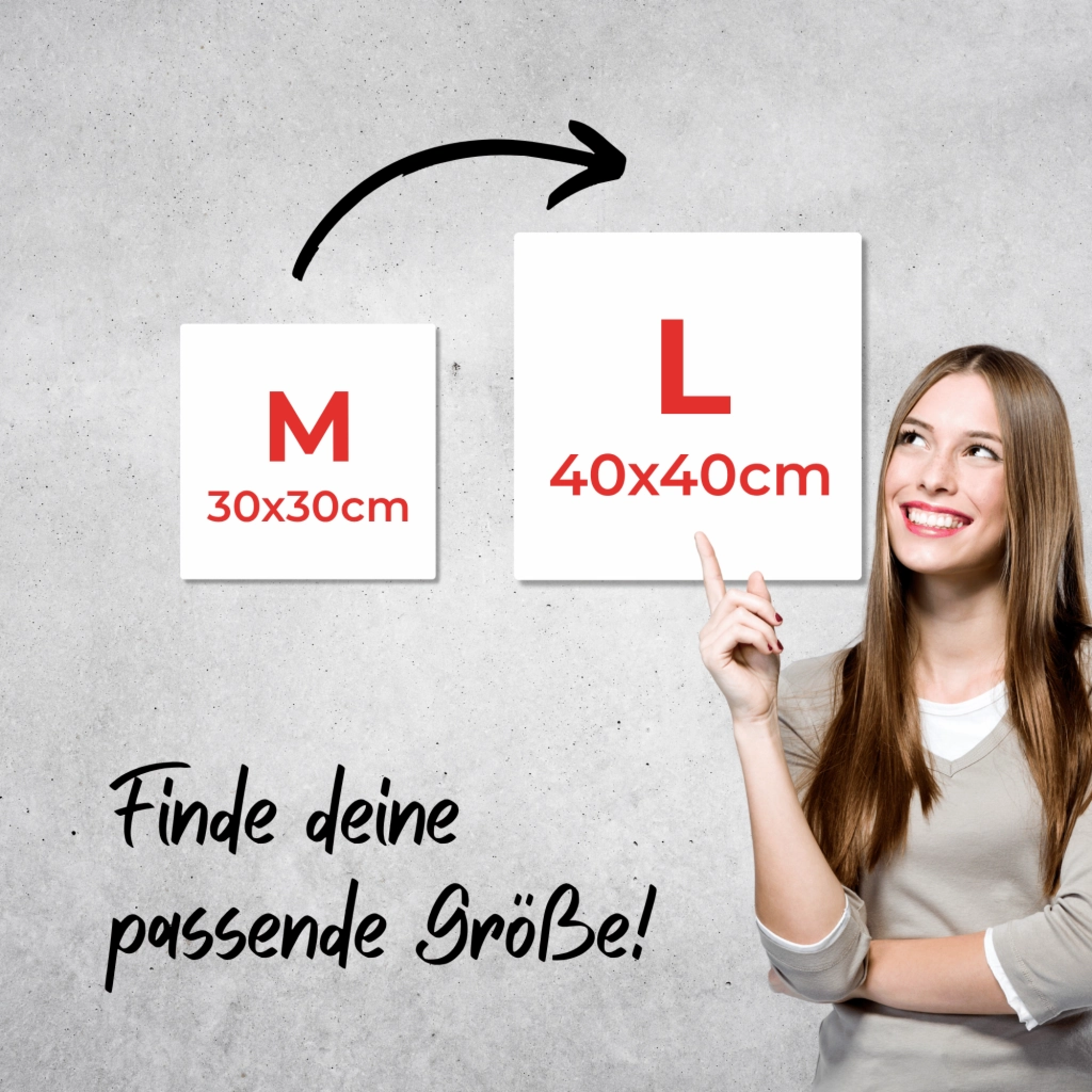 Personalisierte Acryluhr "Lieblingsmensch" – Quadrat