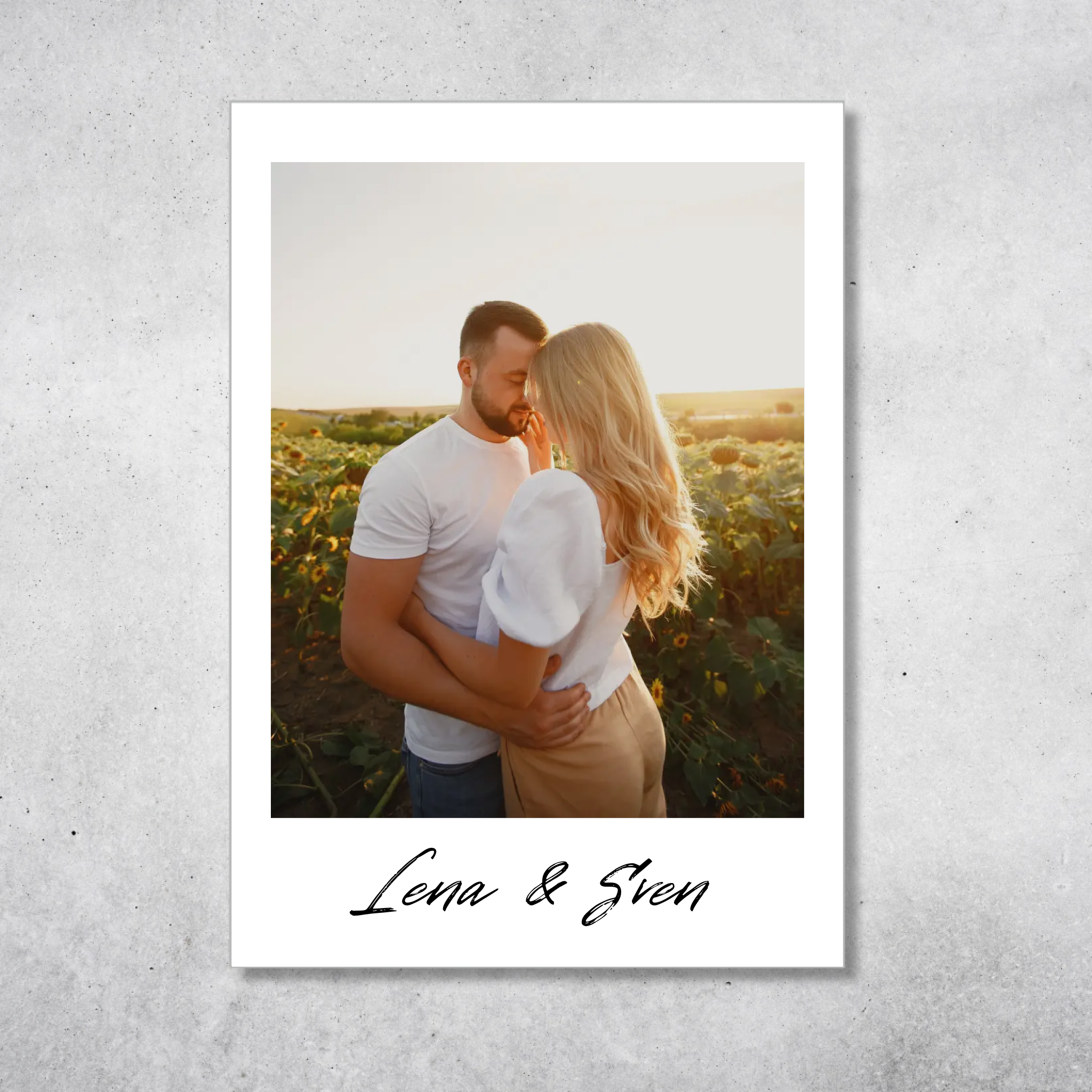 Personalisiertes Acrylbild "Retro Foto"