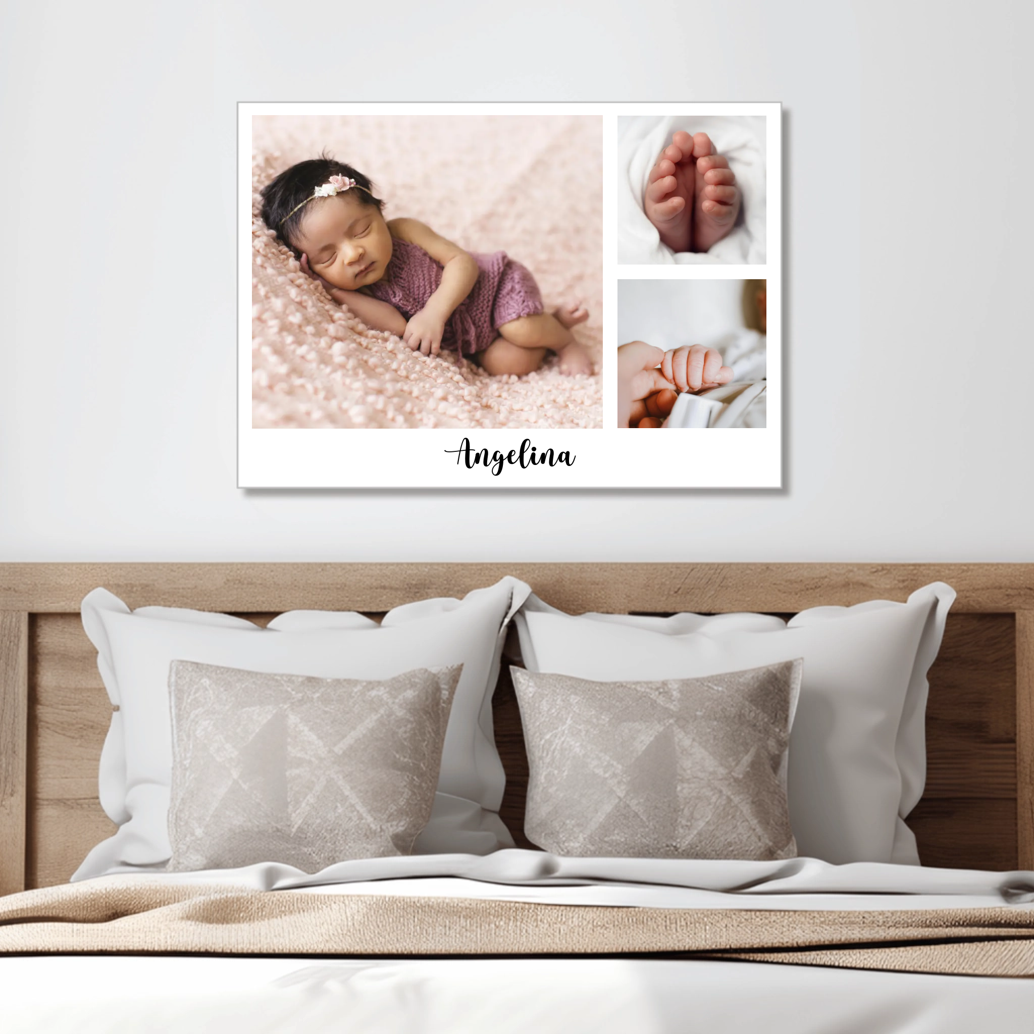 Personalisiertes Acrylbild "Baby Collage"