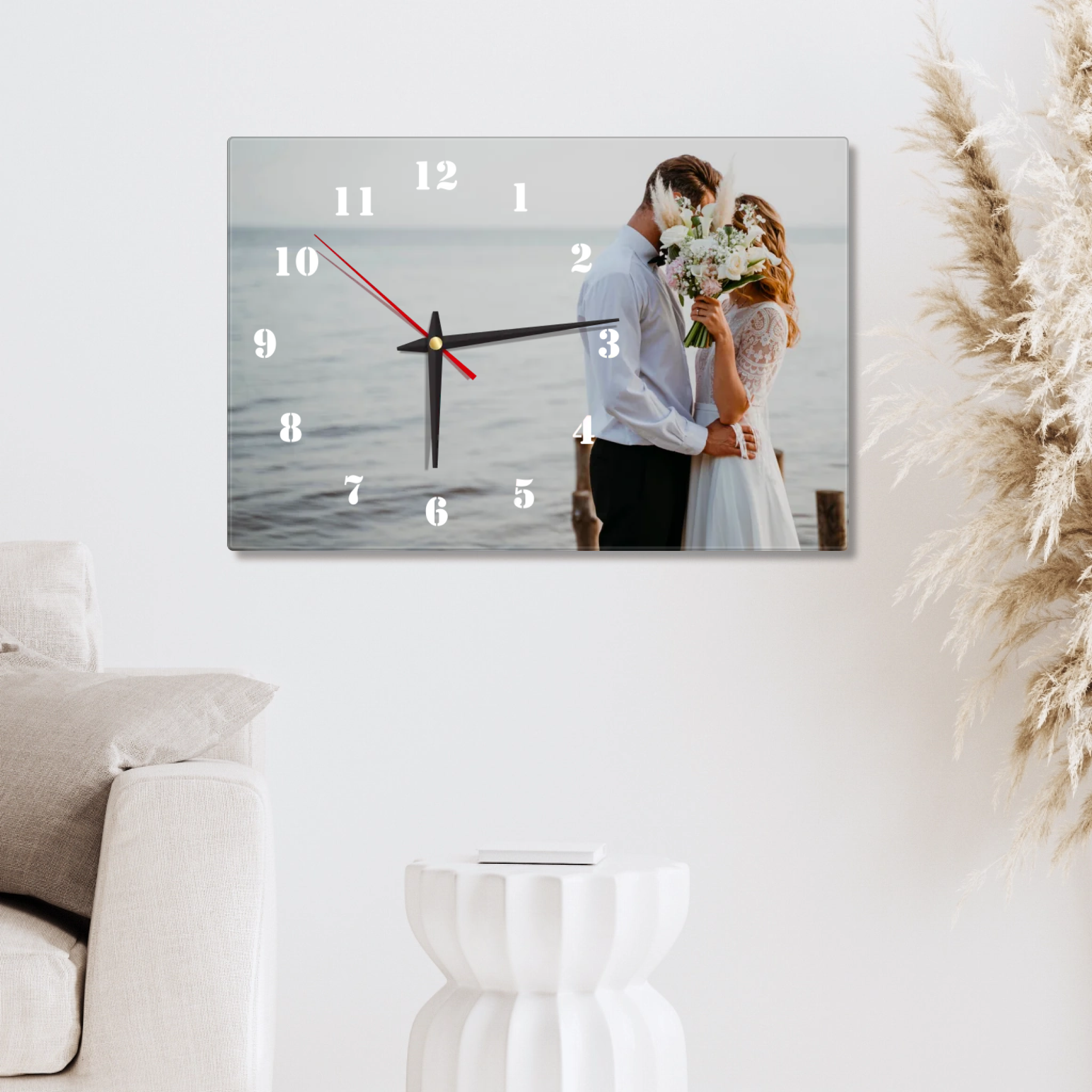 Personalisierte Acryluhr "Lieblingsmensch" – Querformat